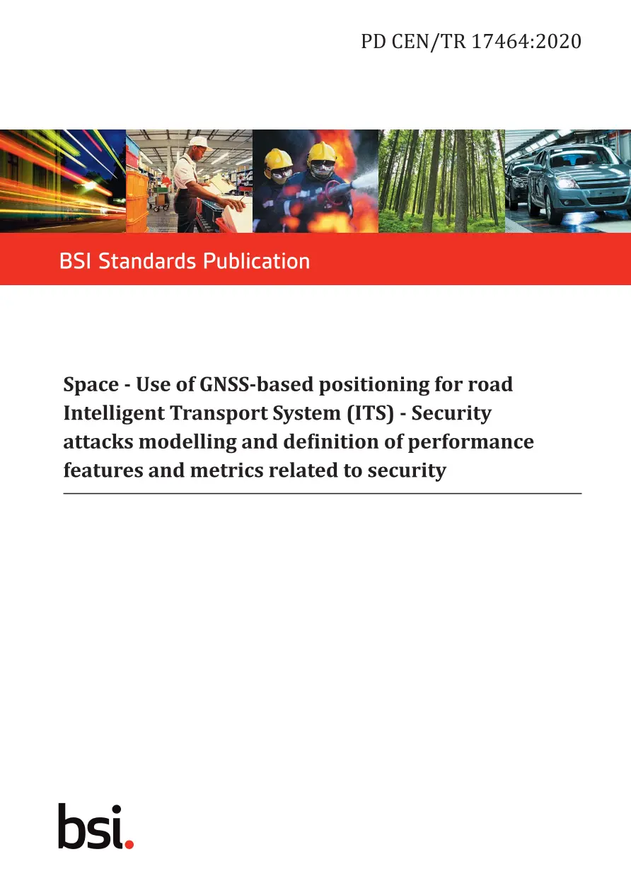 BS PD CEN/TR 17464:2020 BS PD CEN/TR 17464:2020