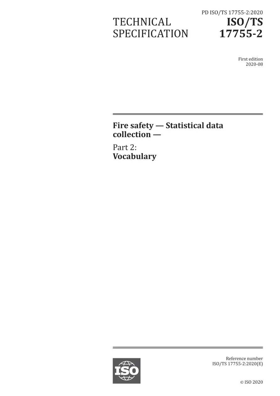 BS PD ISO/TS 17755-2:2020 BS PD ISO/TS 17755-2:2020