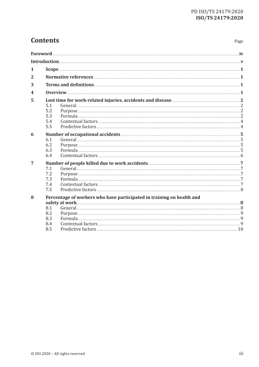 BS PD ISO/TS 24179:2020 BS PD ISO/TS 24179:2020