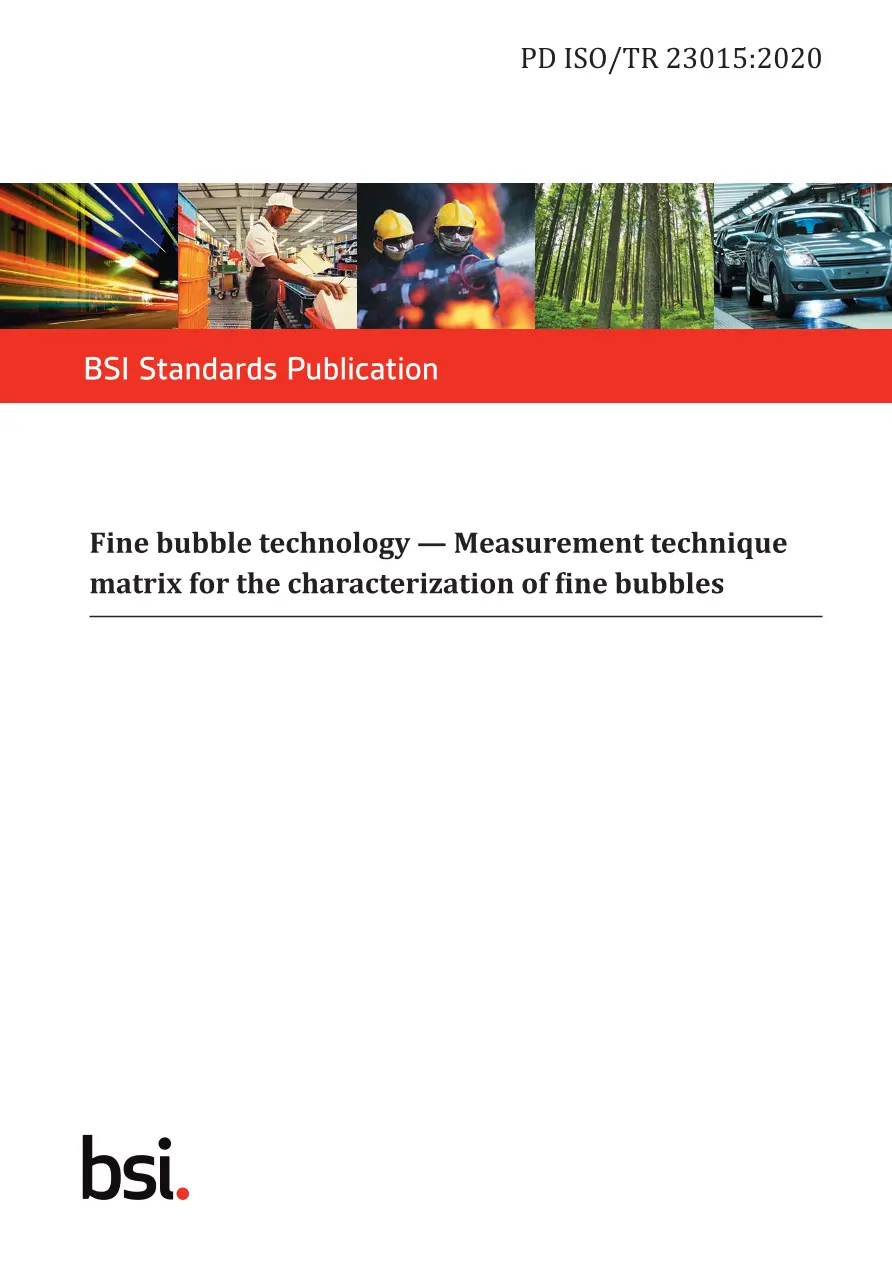 BS PD ISO/TR 23015:2020 BS PD ISO/TR 23015:2020