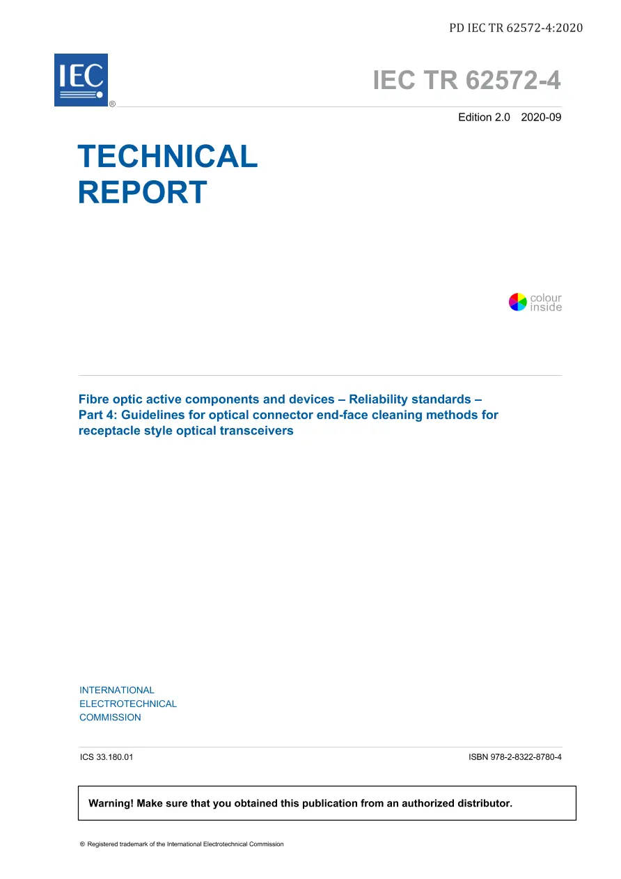 BS PD IEC TR 62572-4:2020 BS PD IEC TR 62572-4:2020