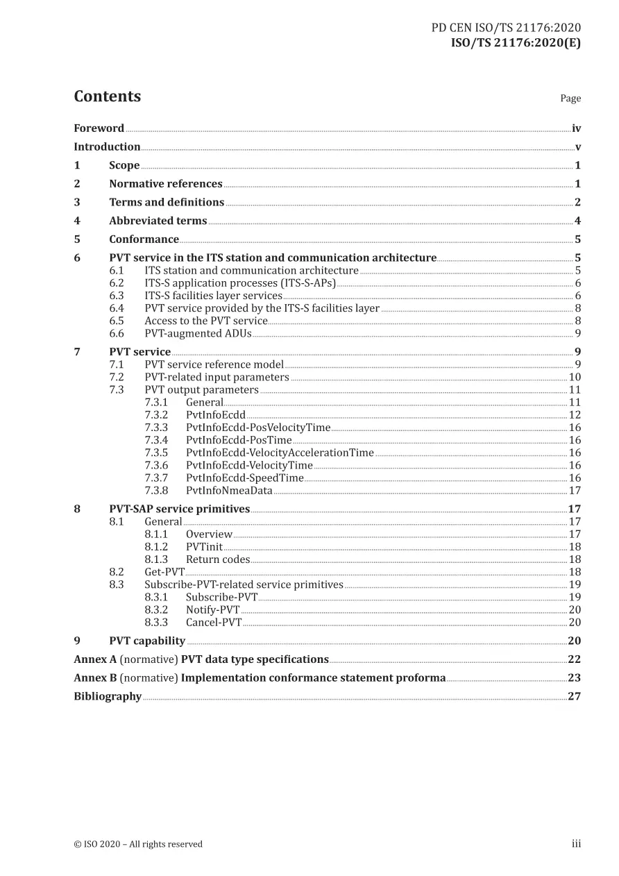 BS PD CEN ISO/TS 21176:2020 BS PD CEN ISO/TS 21176:2020