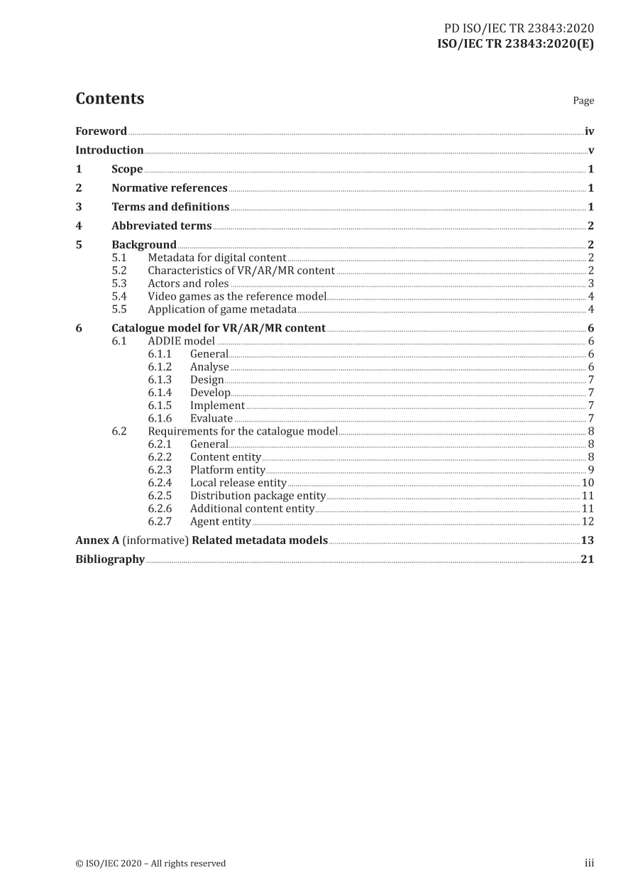 BS PD ISO/IEC TR 23843:2020 BS PD ISO/IEC TR 23843:2020