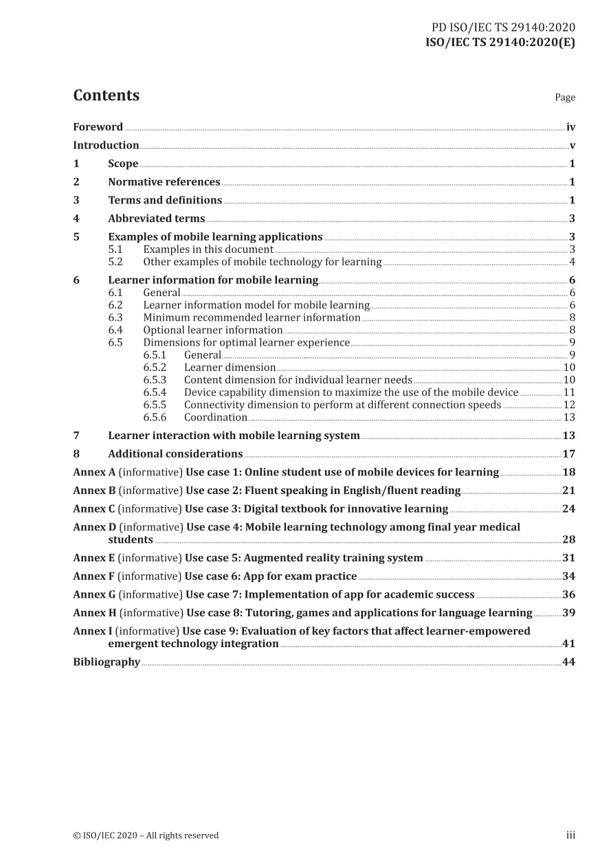 BS PD ISO/IEC TS 29140:2020 BS PD ISO/IEC TS 29140:2020