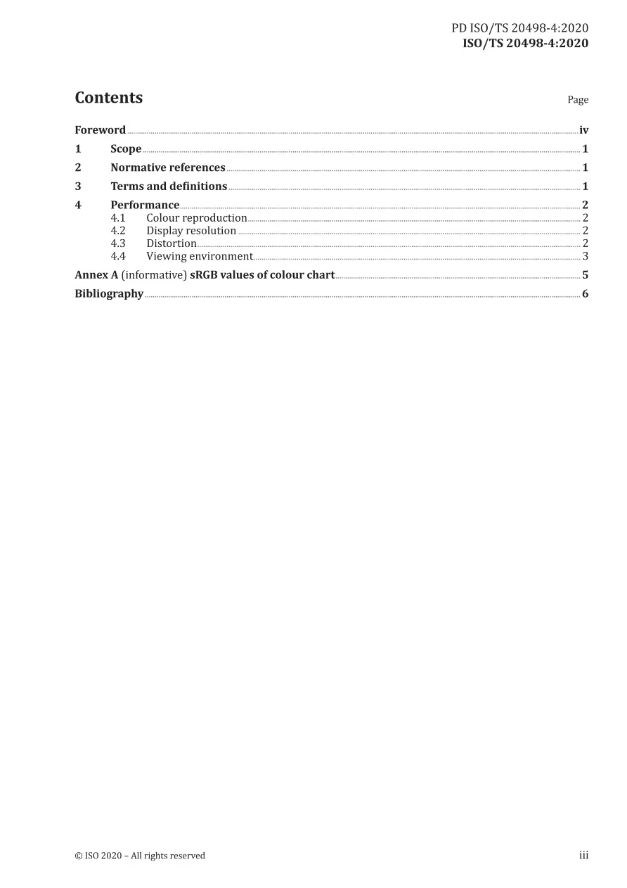 BS PD ISO/TS 20498-4:2020 BS PD ISO/TS 20498-4:2020