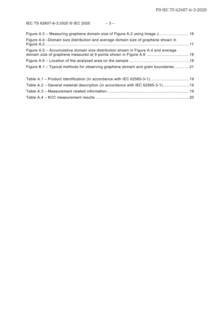 BS PD IEC TS 62607-6-3:2020 BS PD IEC TS 62607-6-3:2020