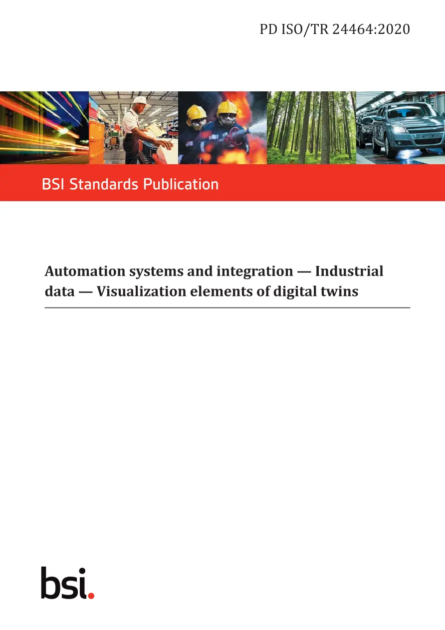 BS PD ISO/TR 24464:2020 BS PD ISO/TR 24464:2020