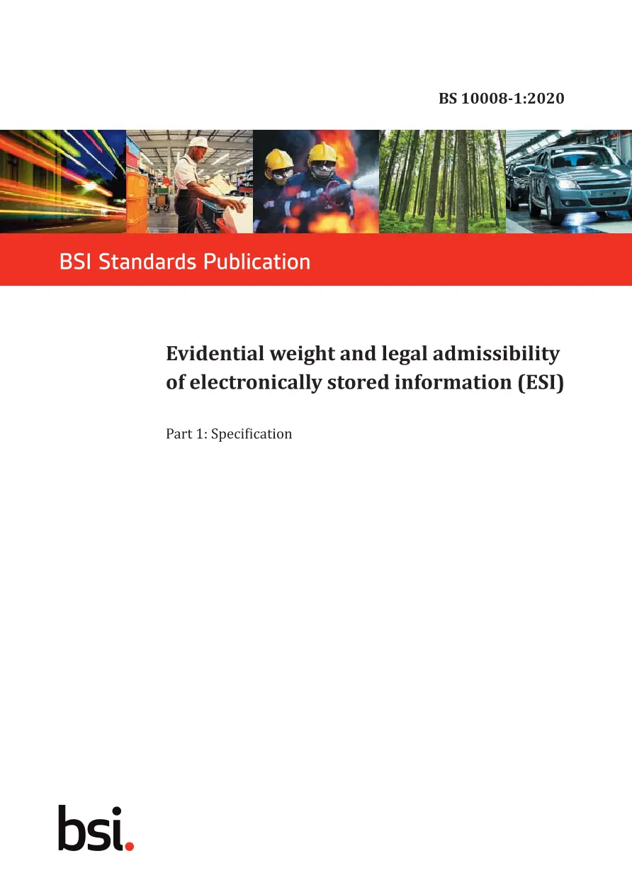 BS 10008-1:2020 BS 10008-1:2020