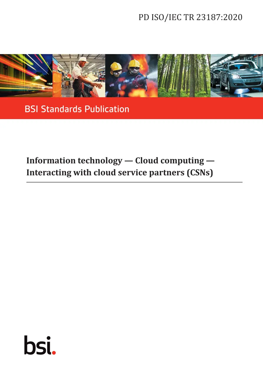 BS PD ISO/IEC TR 23187:2020 BS PD ISO/IEC TR 23187:2020