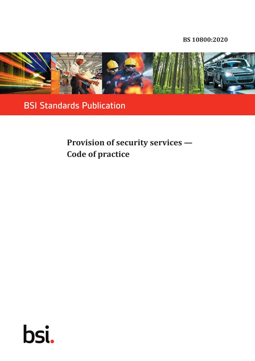 BS 10800:2020 BS 10800:2020