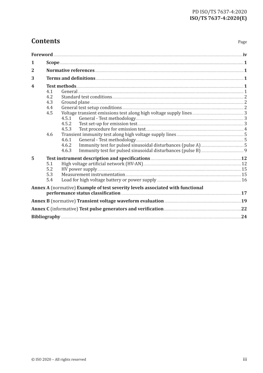 BS PD ISO/TS 7637-4:2020 BS PD ISO/TS 7637-4:2020