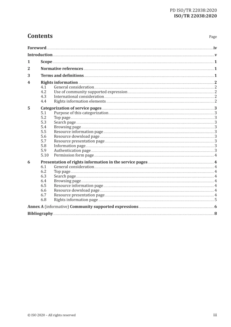 BS PD ISO/TR 22038:2020 BS PD ISO/TR 22038:2020