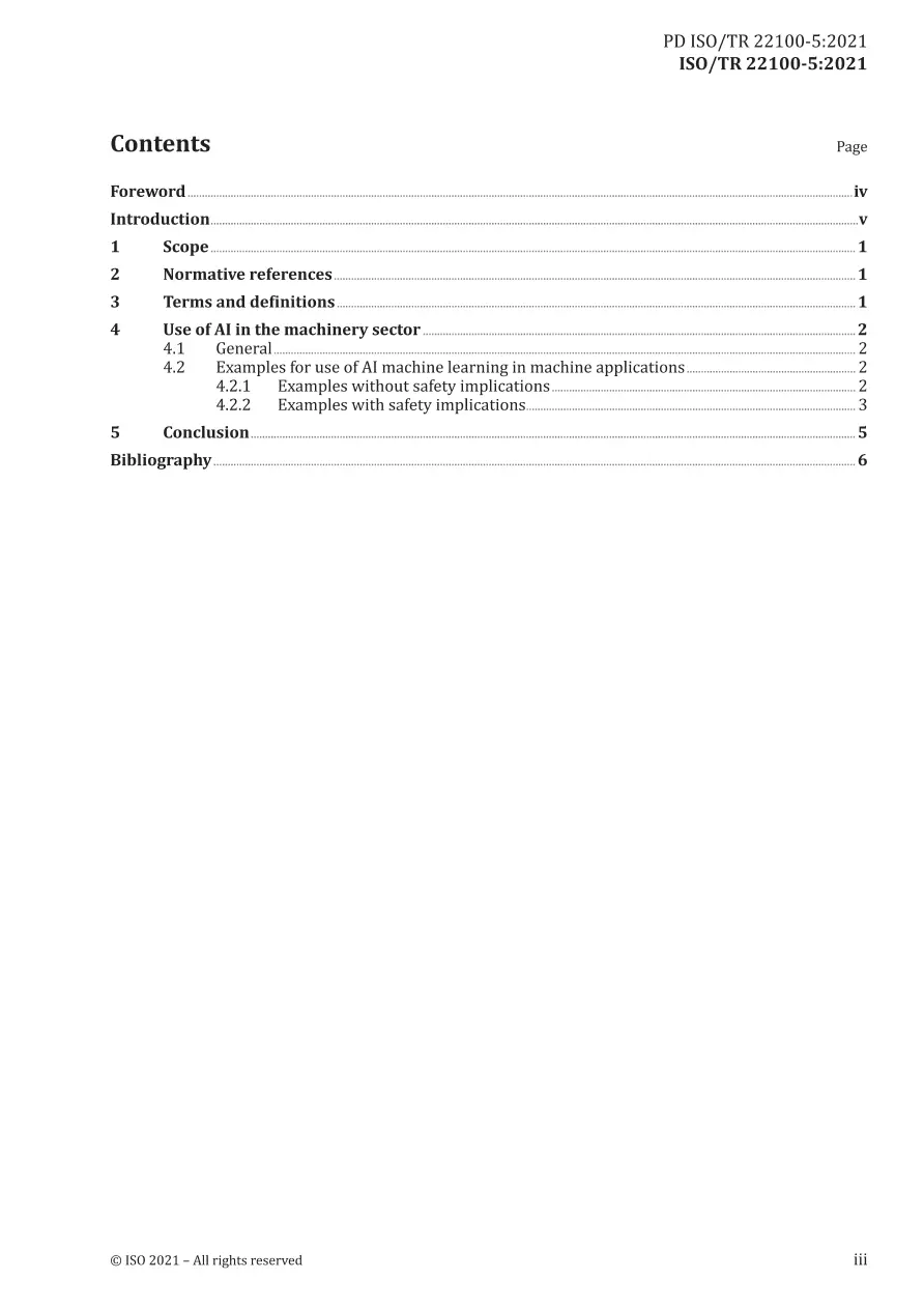 BS PD ISO/TR 22100-5:2021 BS PD ISO/TR 22100-5:2021