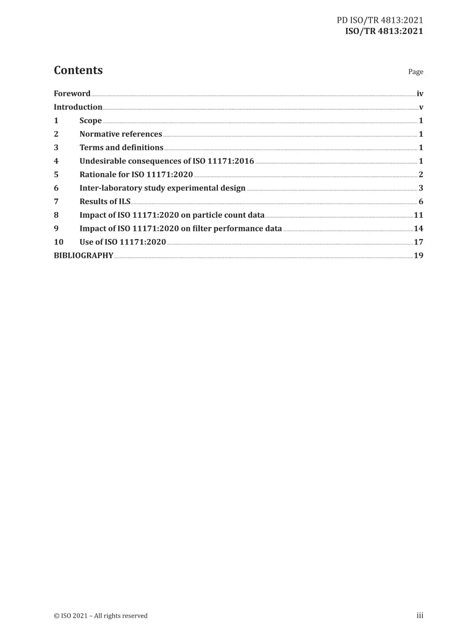 BS PD ISO/TR 4813:2021 BS PD ISO/TR 4813:2021