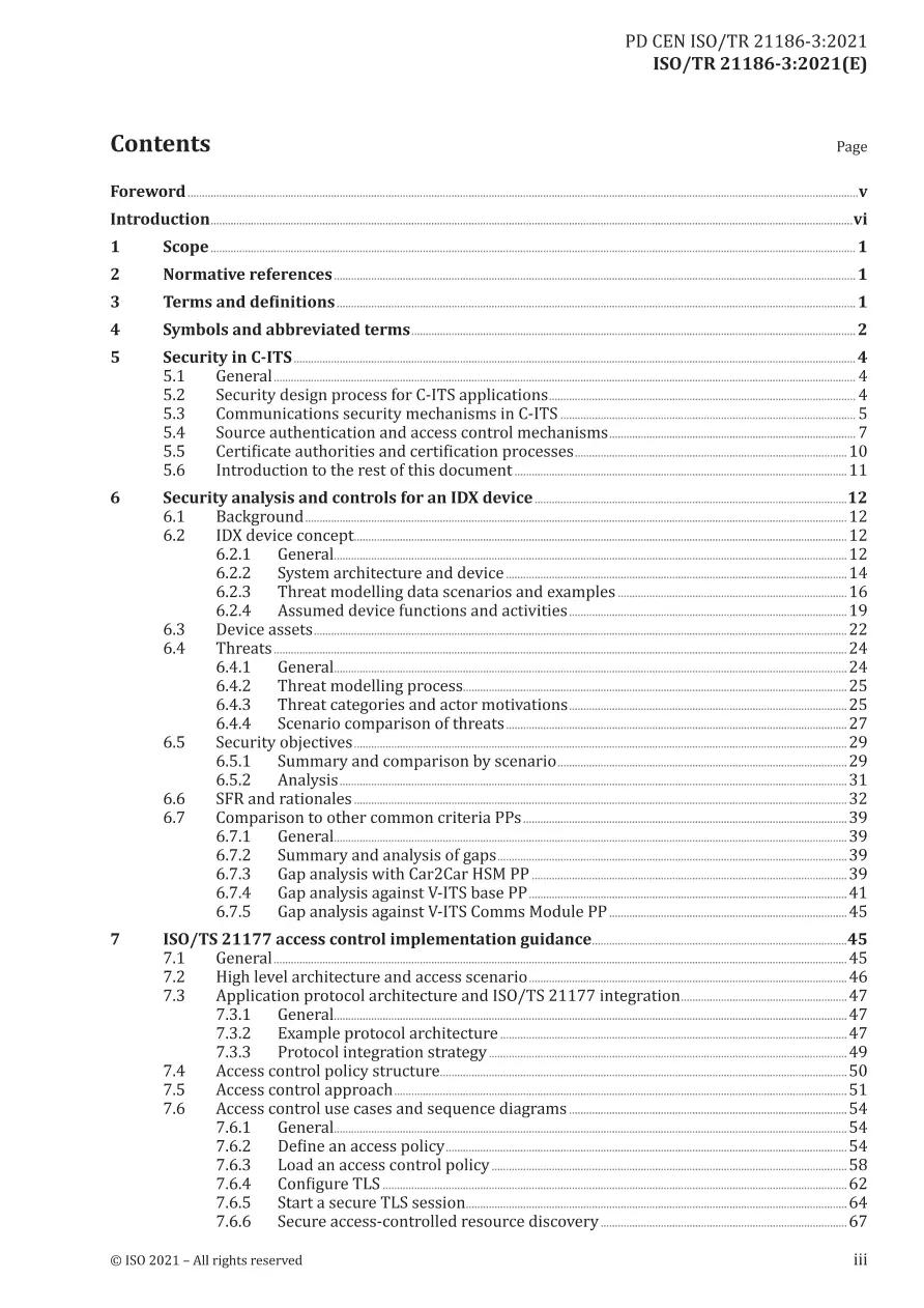 BS PD CEN ISO/TR 21186-3:2021 BS PD CEN ISO/TR 21186-3:2021