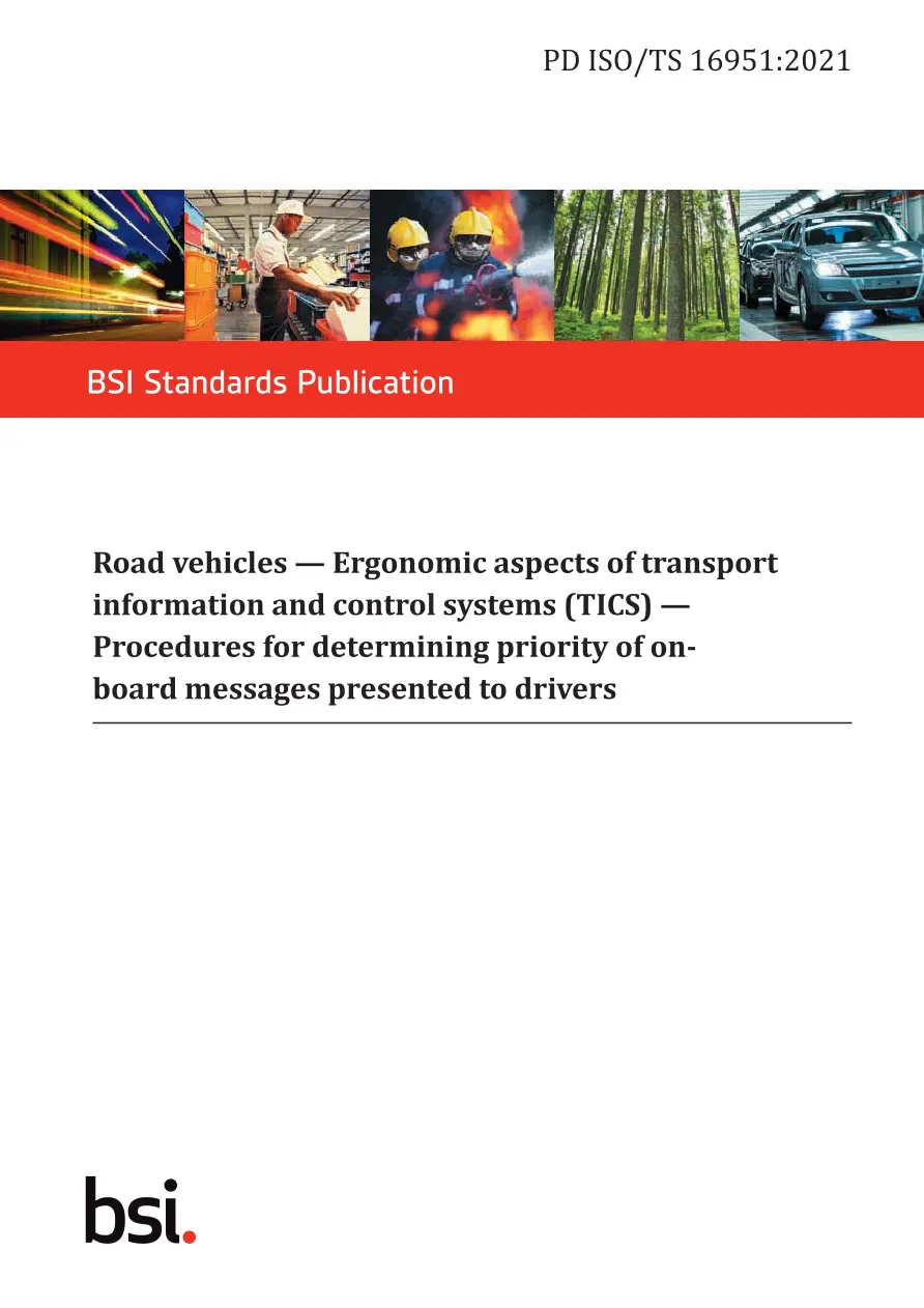 BS PD ISO/TS 16951:2021 BS PD ISO/TS 16951:2021
