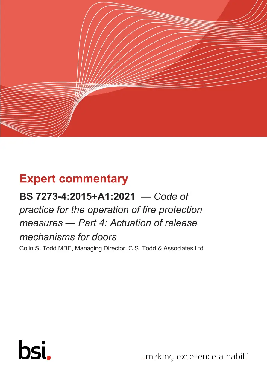 BS 7273-4:2015+A1:2021 EXCOMM BS 7273-4:2015+A1:2021 EXCOMM