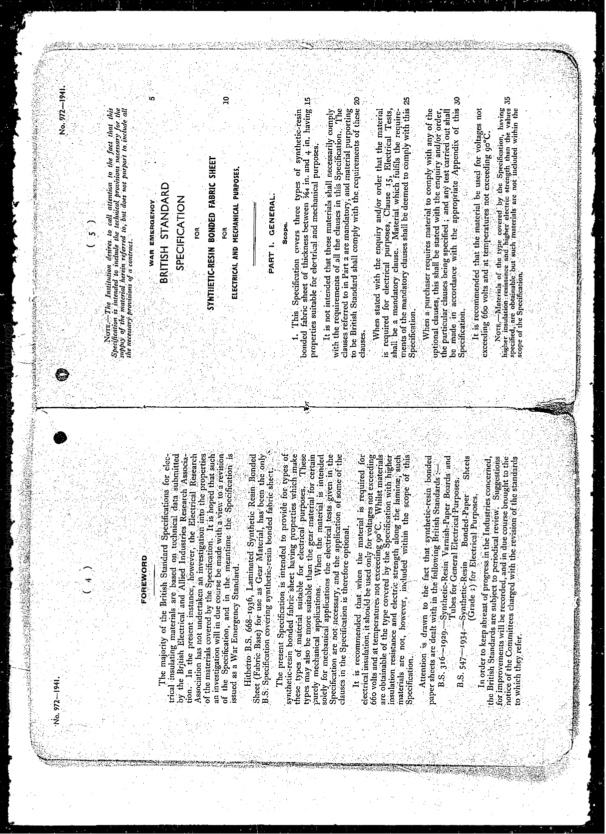 BS 972:1941 BS 972:1941