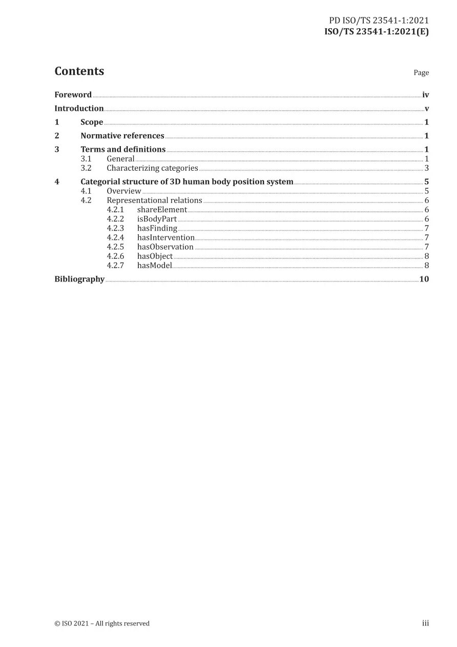 BS PD ISO/TS 23541-1:2021 BS PD ISO/TS 23541-1:2021