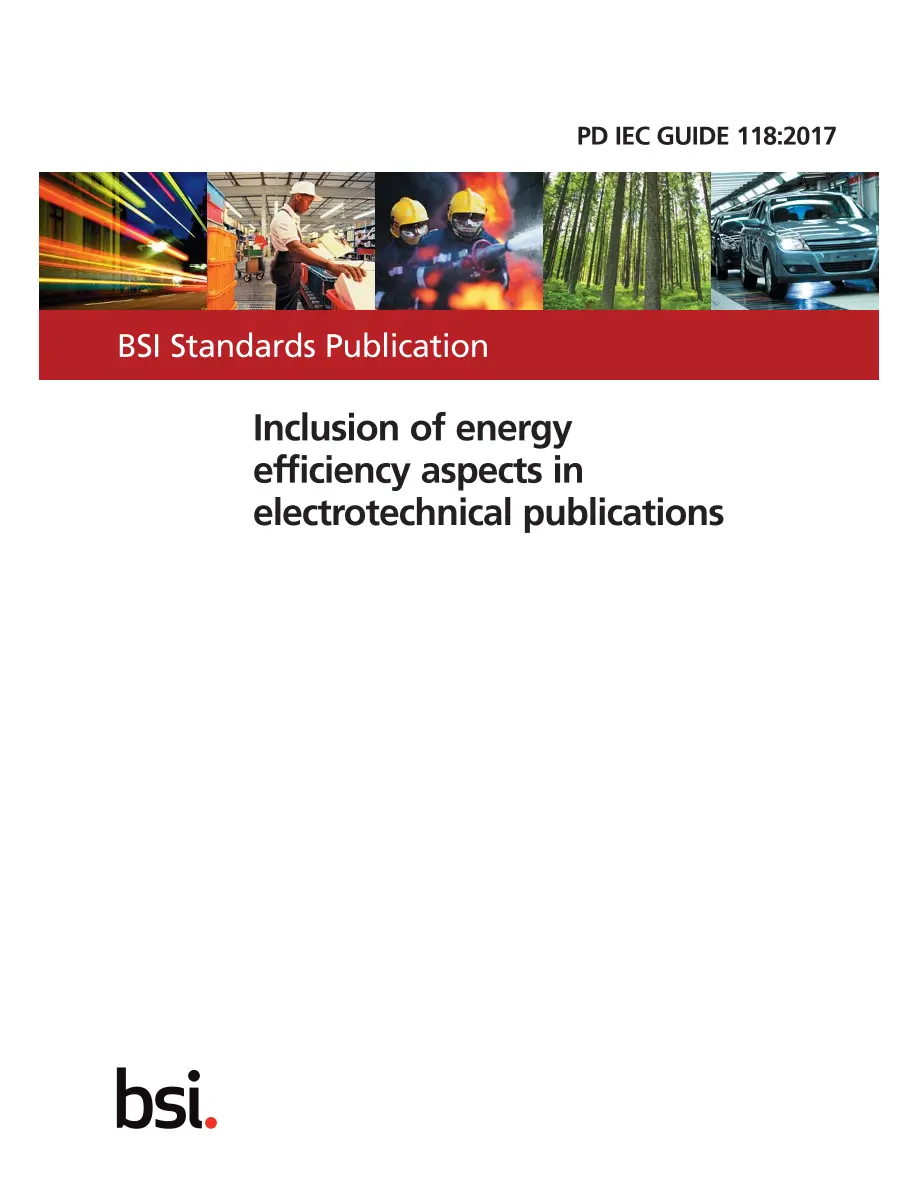 BS PD IEC GUIDE 118:2017 BS PD IEC GUIDE 118:2017