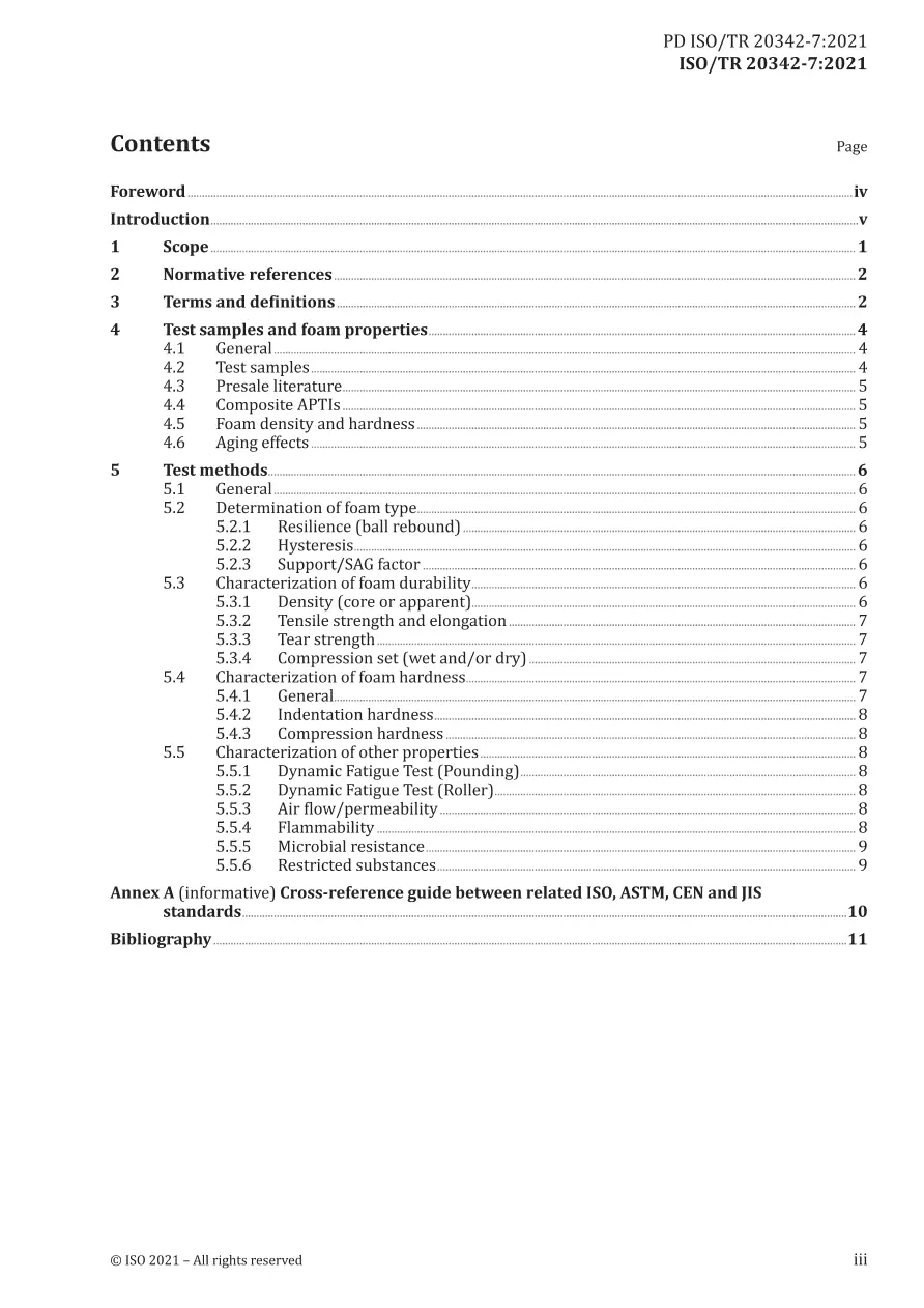 BS PD ISO/TR 20342-7:2021 BS PD ISO/TR 20342-7:2021