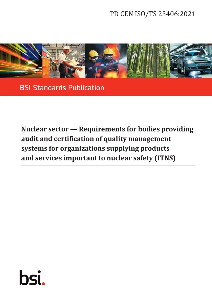 BS PD CEN ISO/TS 23406:2021 BS PD CEN ISO/TS 23406:2021