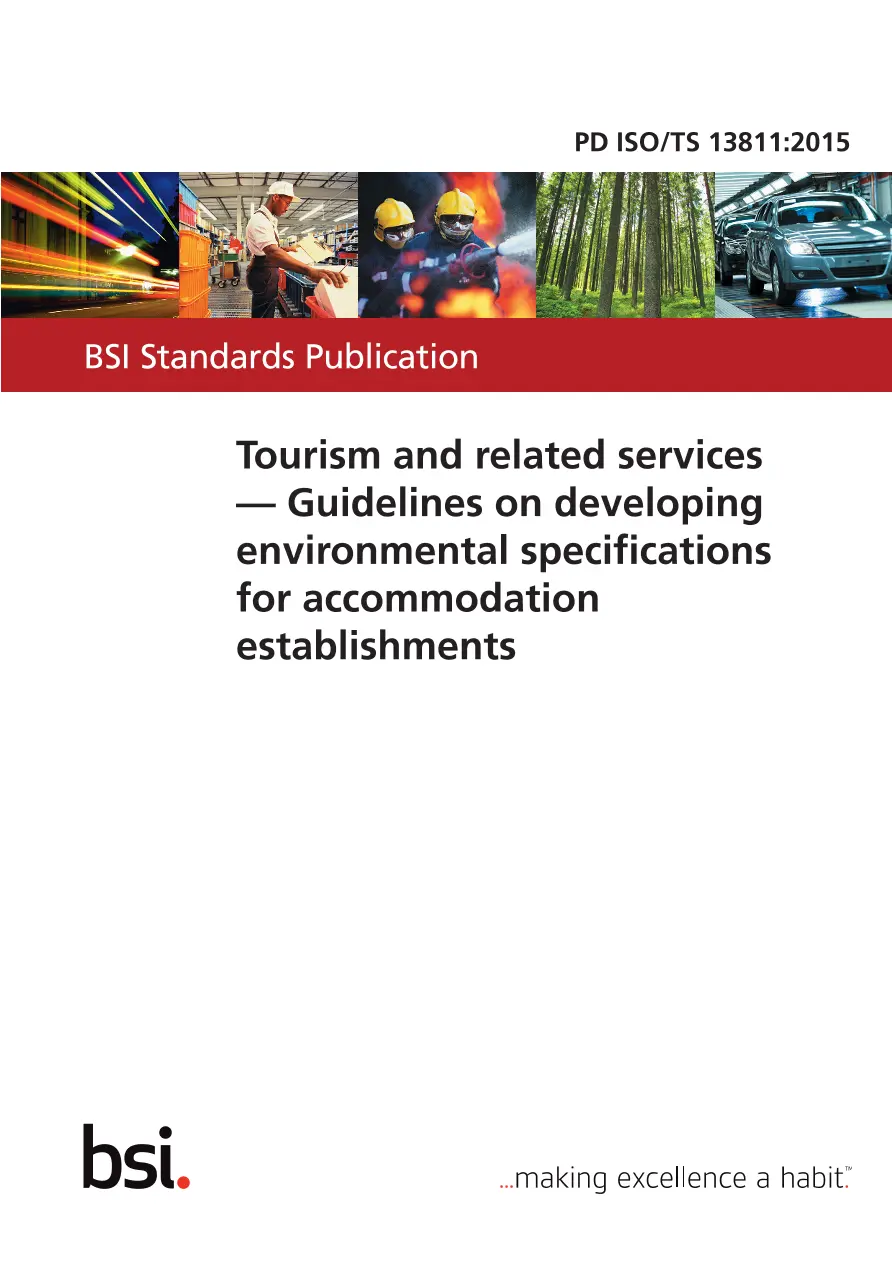 BS PD ISO/TS 13811:2015 BS PD ISO/TS 13811:2015