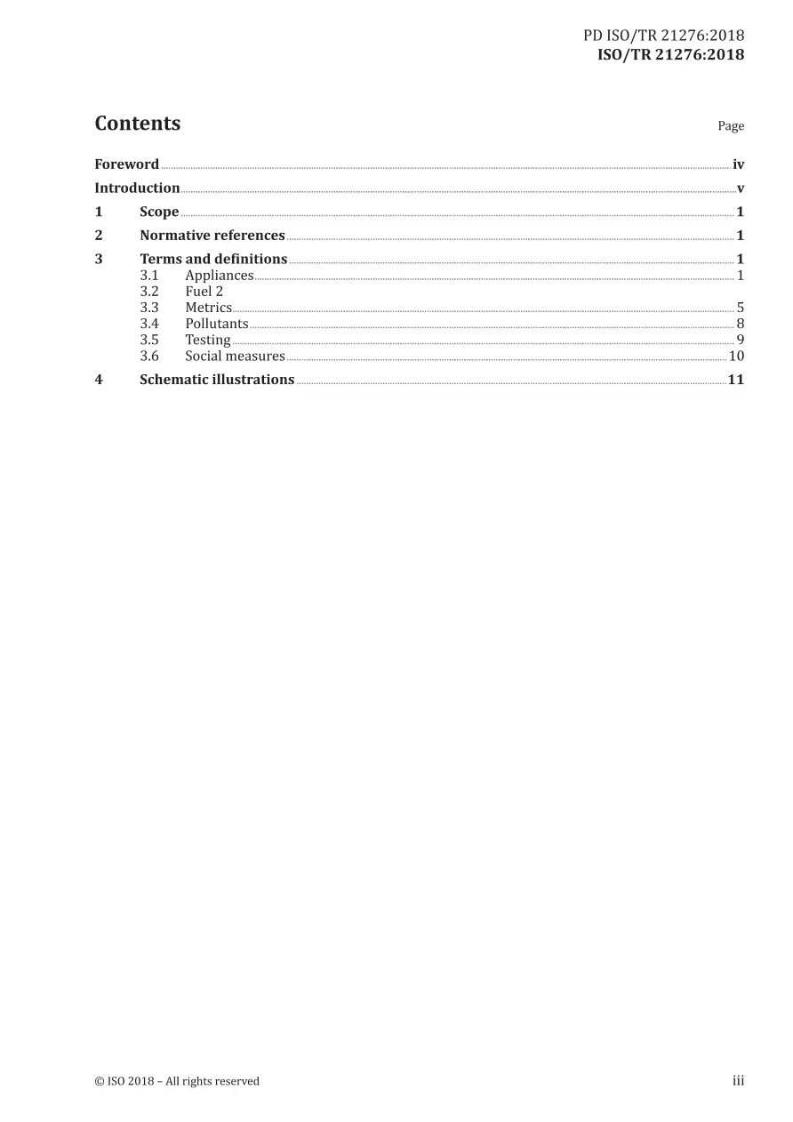 BS PD ISO/TR 21276:2018 BS PD ISO/TR 21276:2018