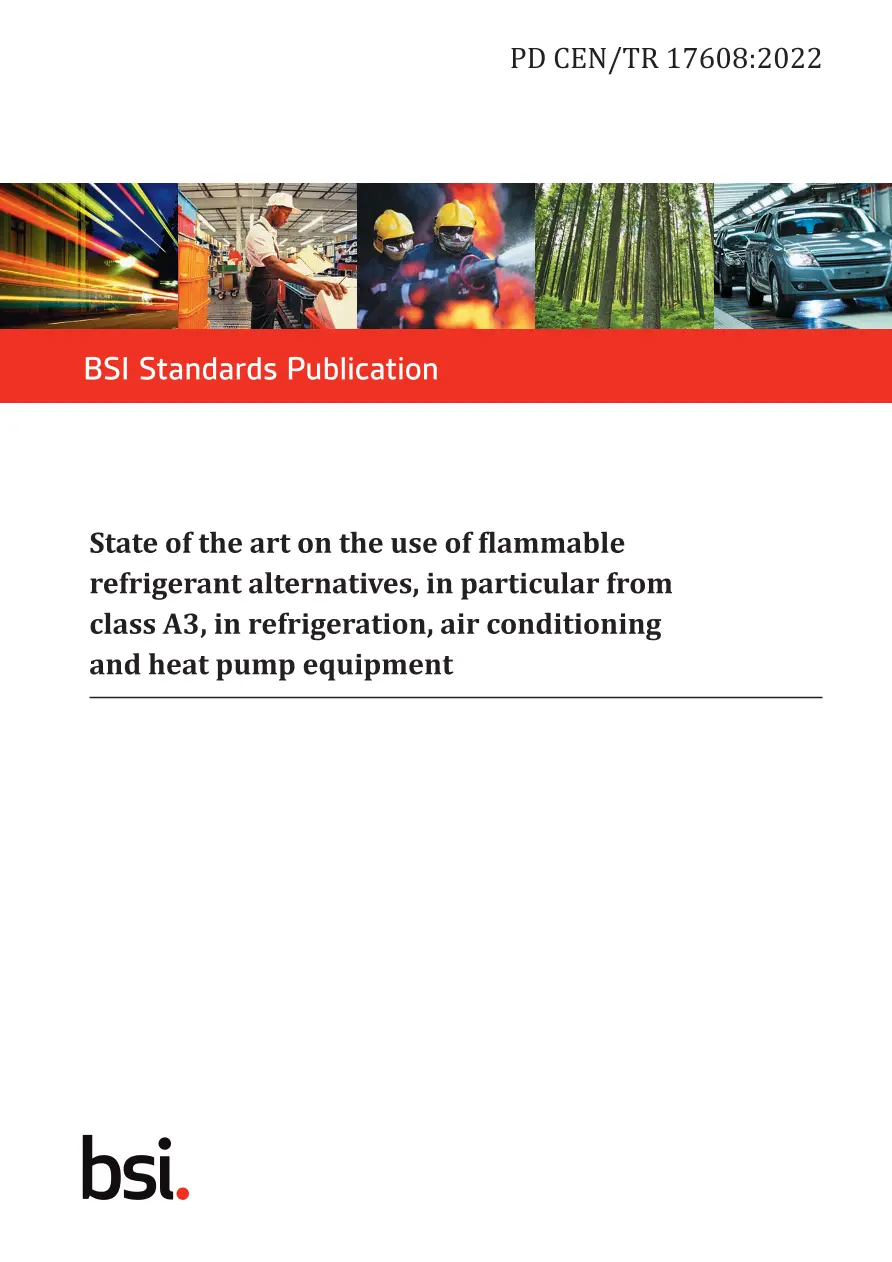 BS PD CEN/TR 17608:2022 BS PD CEN/TR 17608:2022
