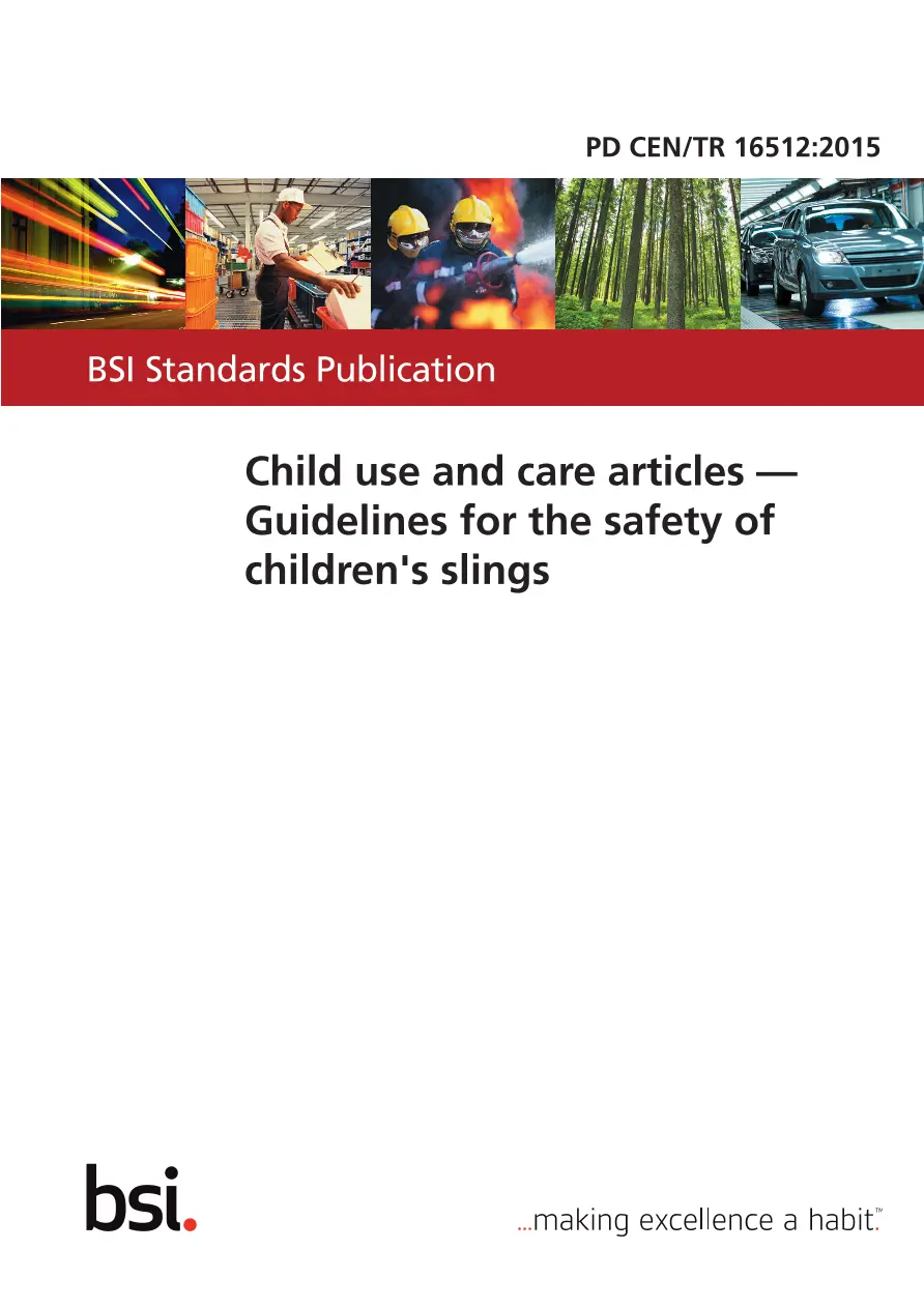 BS PD CEN/TR 16512:2015 BS PD CEN/TR 16512:2015