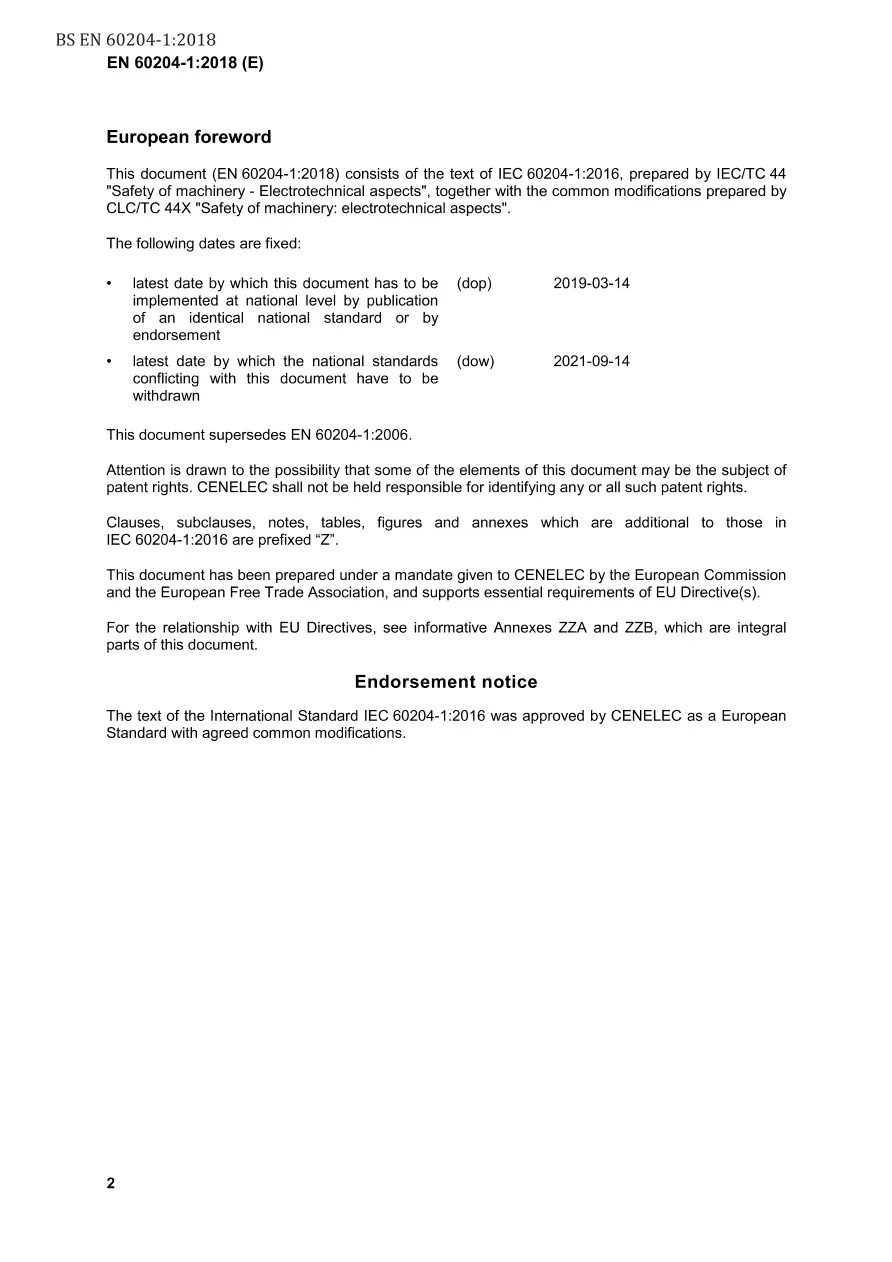 BS EN 60204-1:2018 BS EN 60204-1:2018