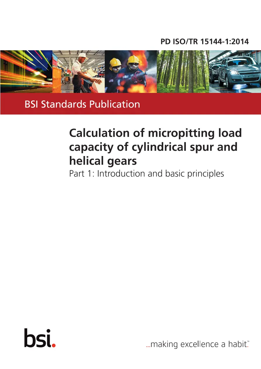 BS PD ISO/TR 15144-1:2014 BS PD ISO/TR 15144-1:2014