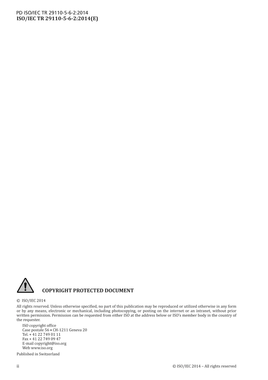 BS PD ISO/IEC TR 29110-5-6-2:2014 BS PD ISO/IEC TR 29110-5-6-2:2014