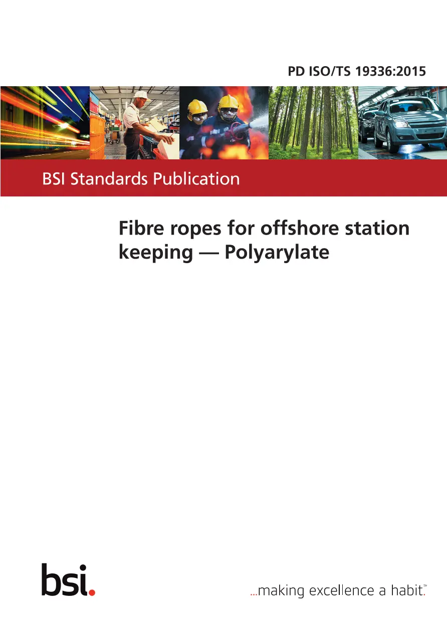 BS PD ISO/TS 19336:2015 BS PD ISO/TS 19336:2015