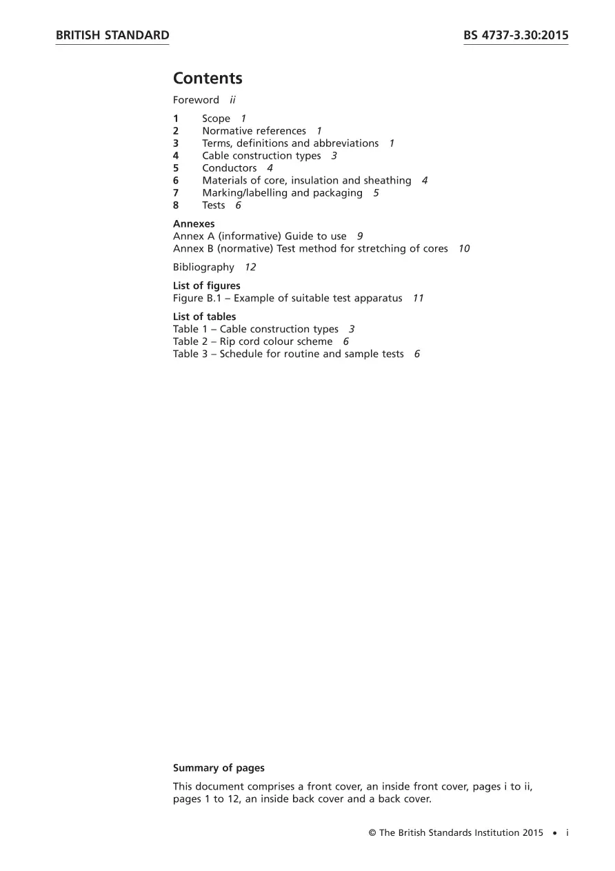 BS 4737-3.30:2015 BS 4737-3.30:2015