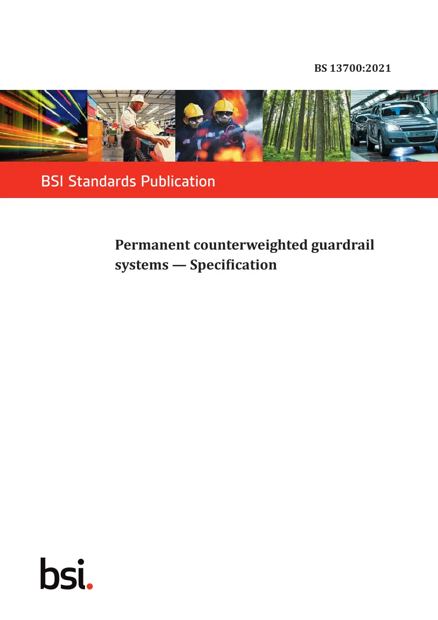 BS 13700:2021 BS 13700:2021