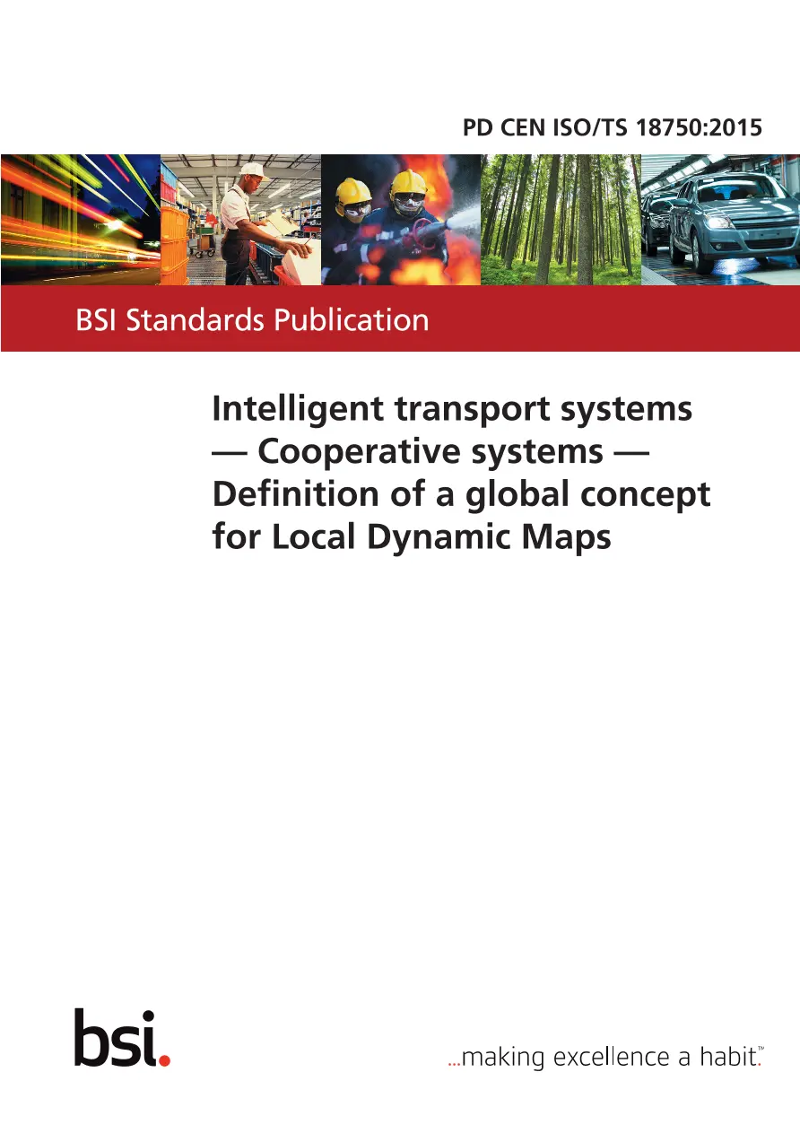 BS PD CEN ISO/TS 18750:2015 BS PD CEN ISO/TS 18750:2015