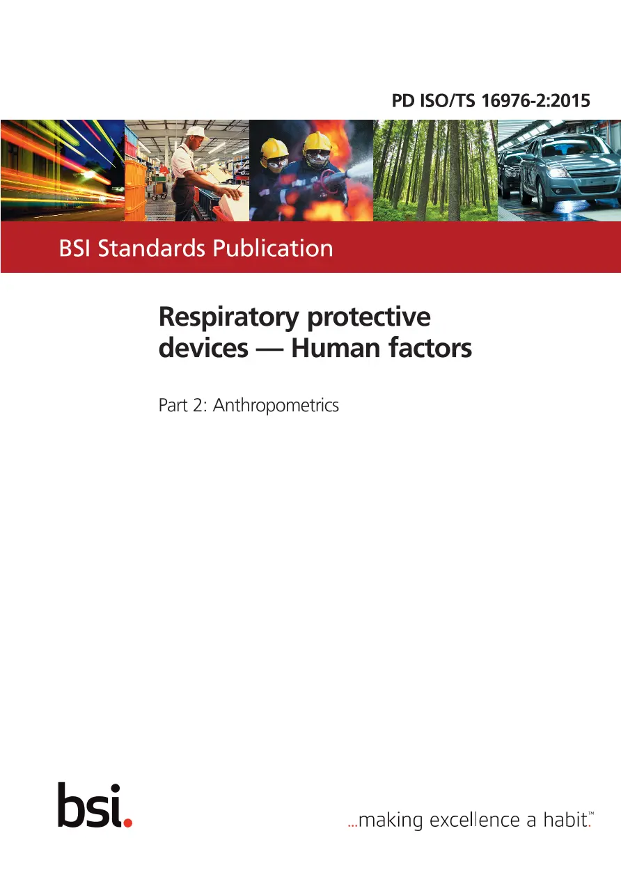 BS PD ISO/TS 16976-2:2015 BS PD ISO/TS 16976-2:2015