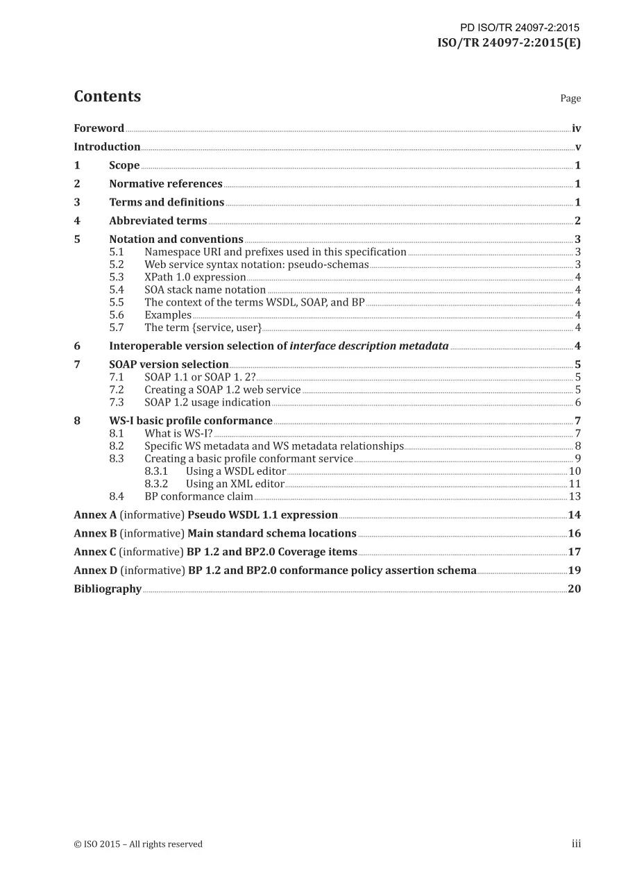 BS PD ISO/TR 24097-2:2015 BS PD ISO/TR 24097-2:2015