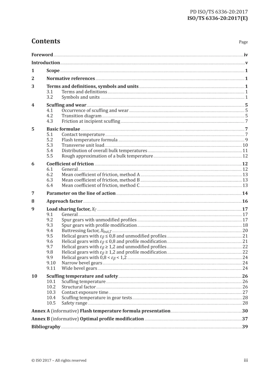 BS PD ISO/TS 6336-20:2017 BS PD ISO/TS 6336-20:2017