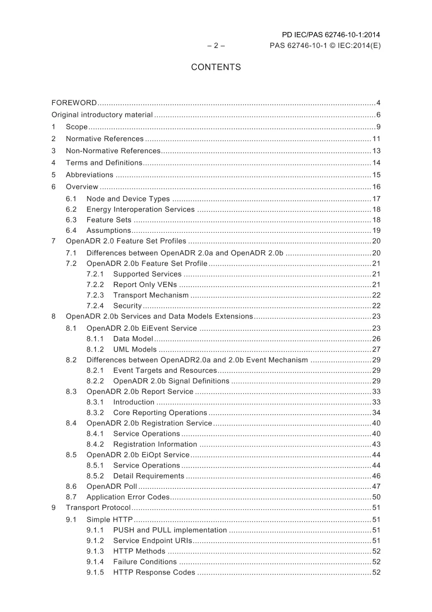 BS PD IEC/PAS 62746-10-1:2014 BS PD IEC/PAS 62746-10-1:2014