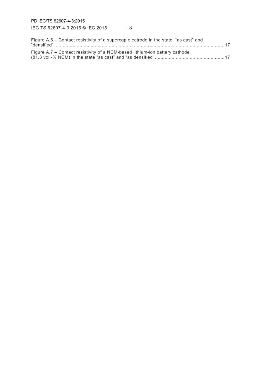 BS PD IEC/TS 62607-4-3:2015 BS PD IEC/TS 62607-4-3:2015