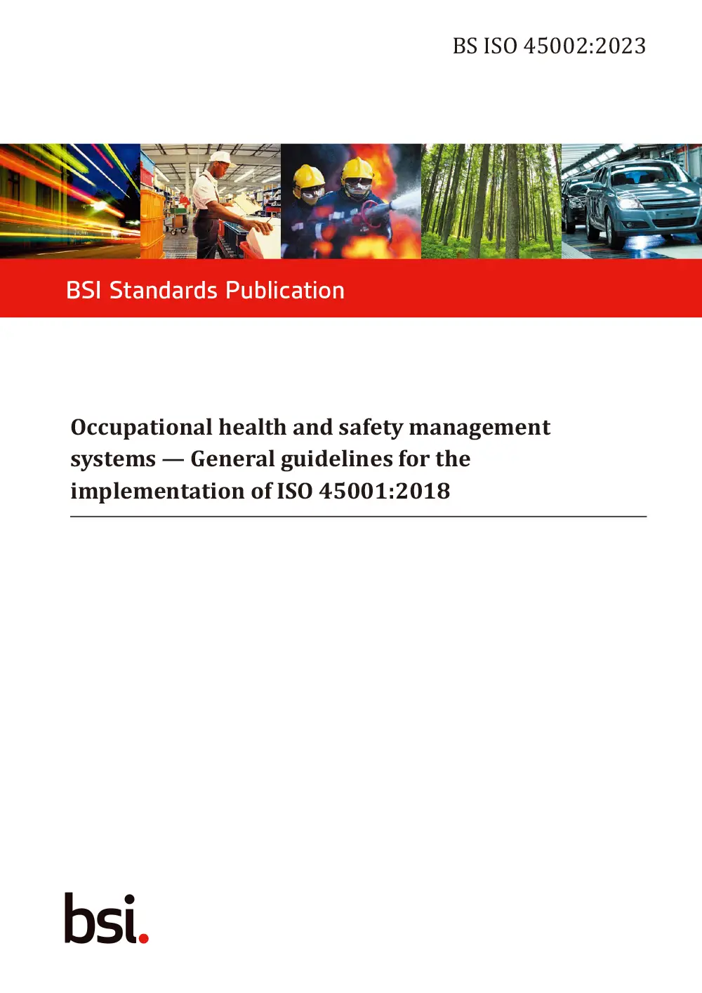 BS ISO 45002-2023 BS ISO 45002-2023