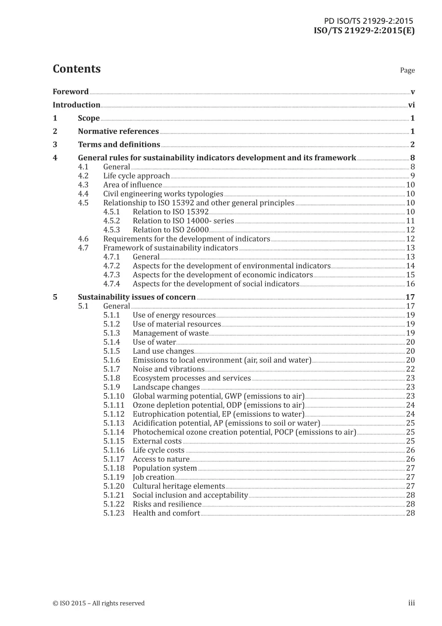 BS PD ISO/TS 21929-2:2015 BS PD ISO/TS 21929-2:2015