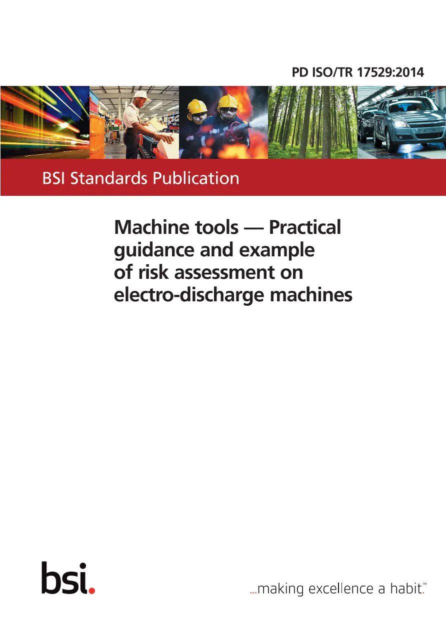 BS PD ISO/TR 17529:2014 BS PD ISO/TR 17529:2014
