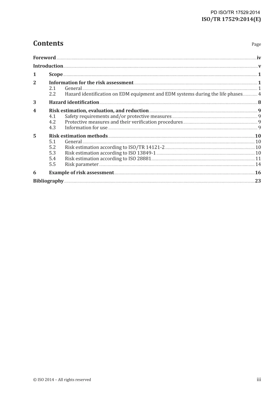 BS PD ISO/TR 17529:2014 BS PD ISO/TR 17529:2014