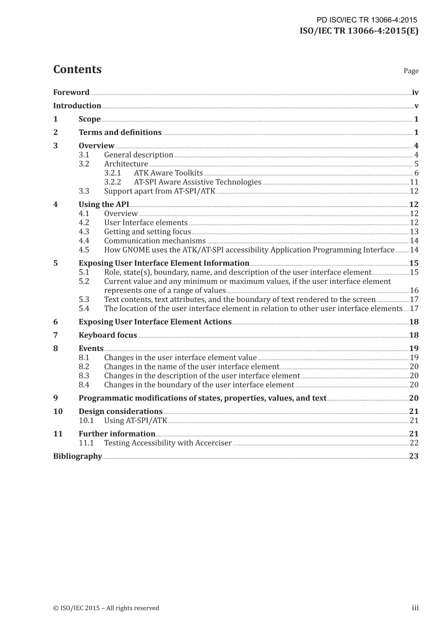 BS PD ISO/IEC TR 13066-4:2015 BS PD ISO/IEC TR 13066-4:2015