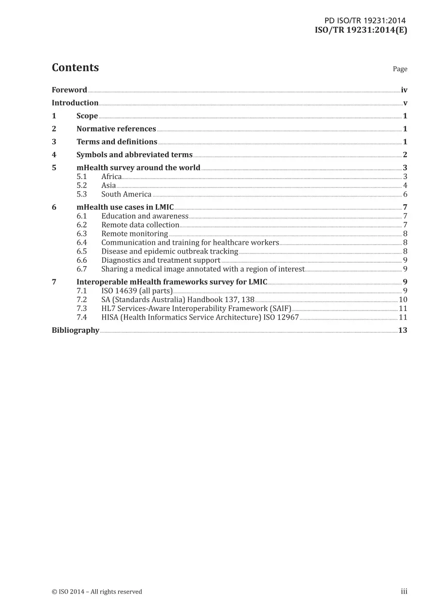 BS PD ISO/TR 19231:2014 BS PD ISO/TR 19231:2014