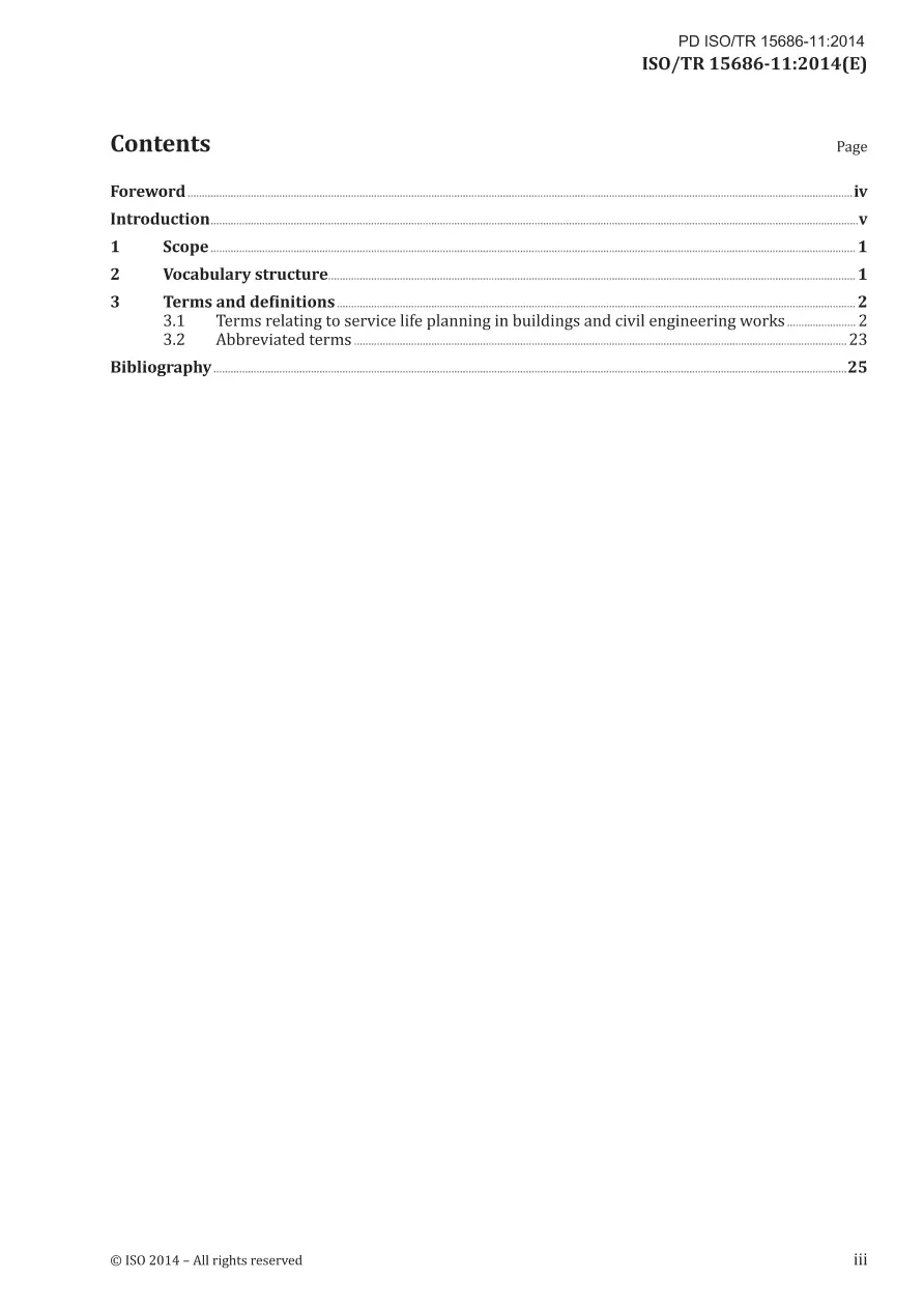 BS PD ISO/TR 15686-11:2014 BS PD ISO/TR 15686-11:2014