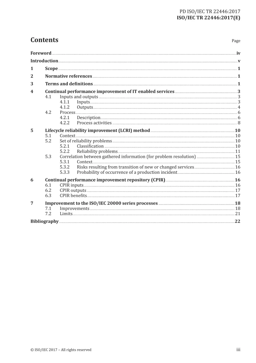 BS PD ISO/IEC TR 22446:2017 BS PD ISO/IEC TR 22446:2017